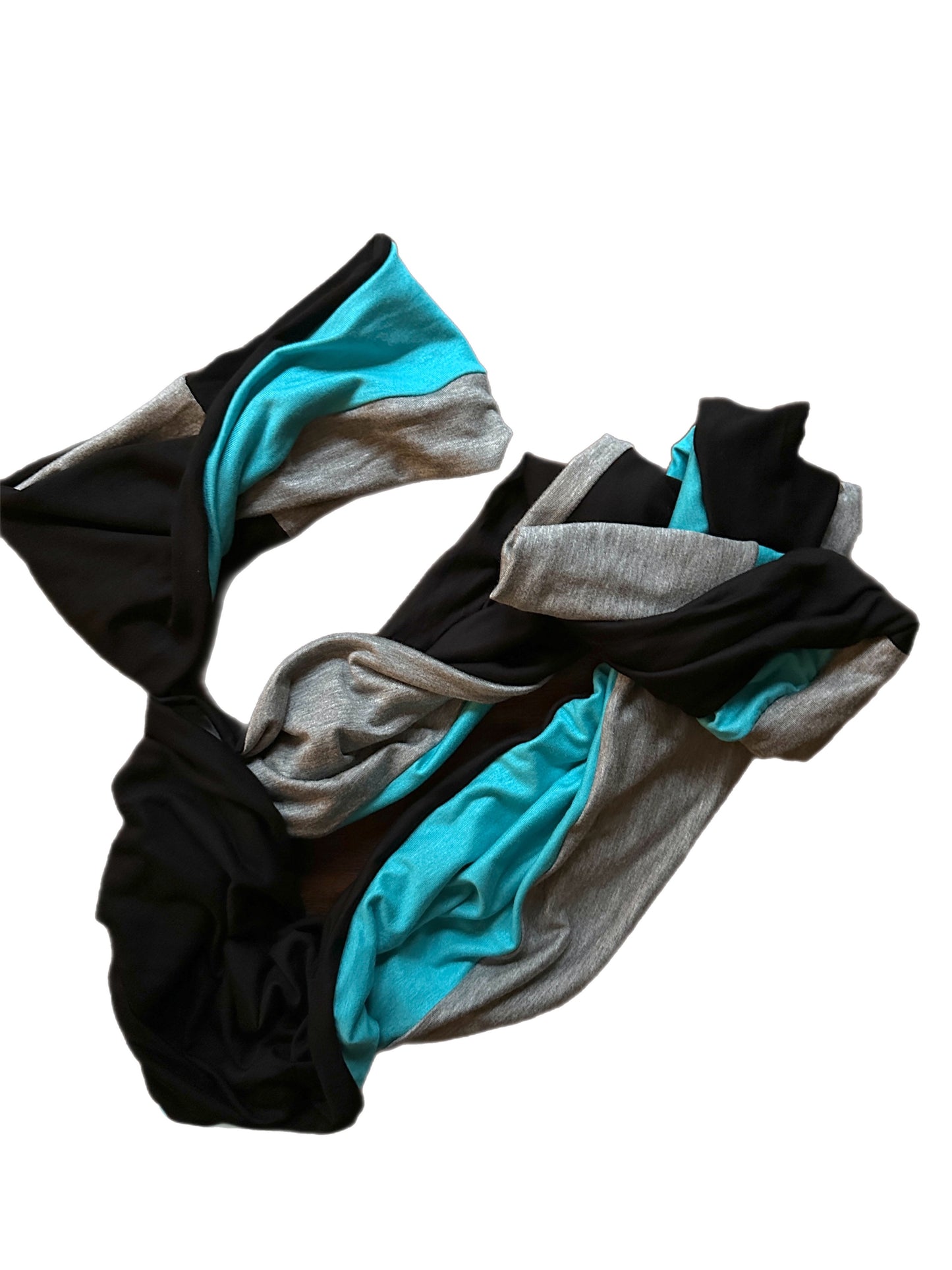 Panthers scarf, Carolina Panthers scarf and headband set, butter soft