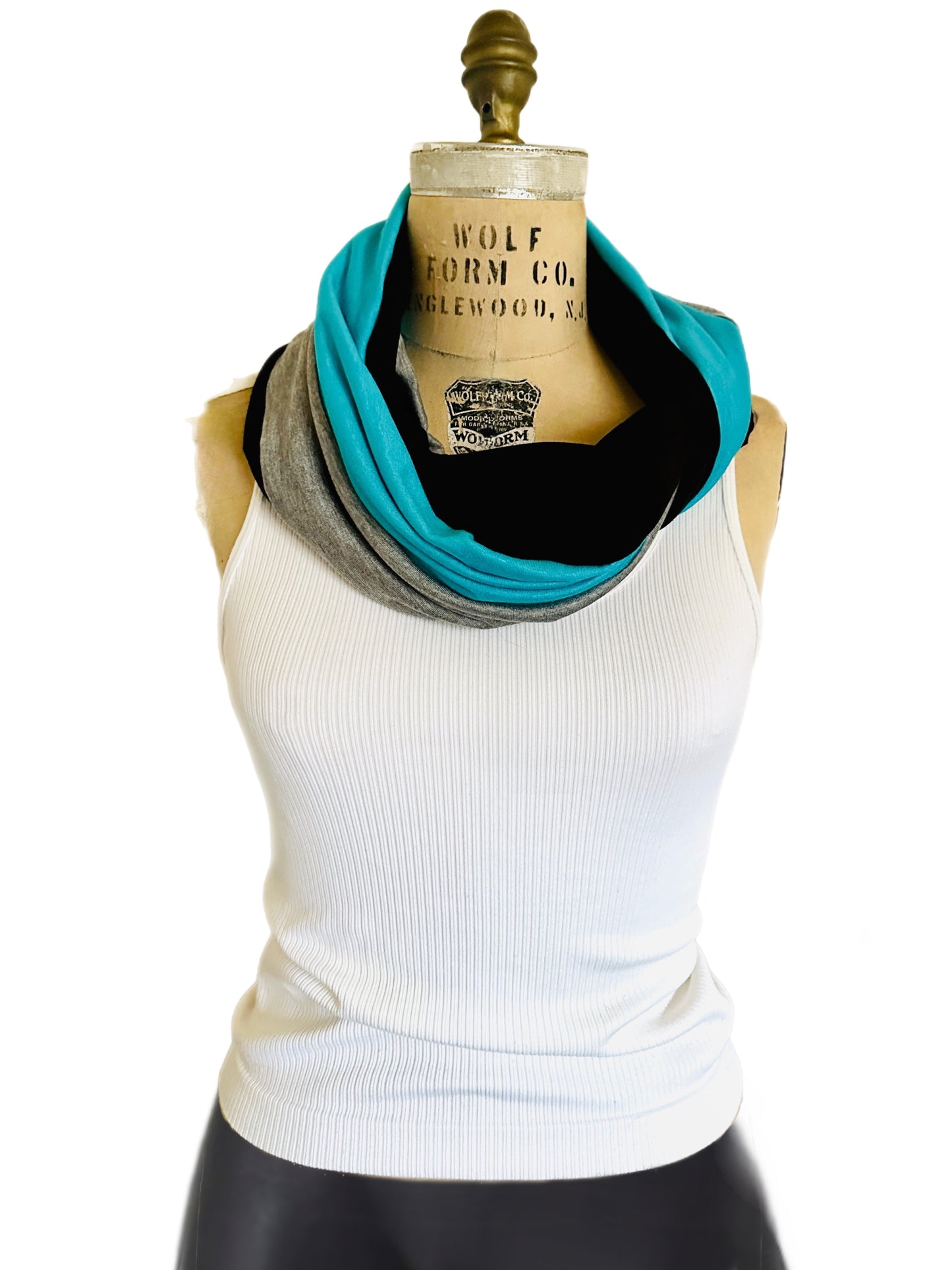 Panthers scarf, Carolina Panthers scarf and headband set, butter soft