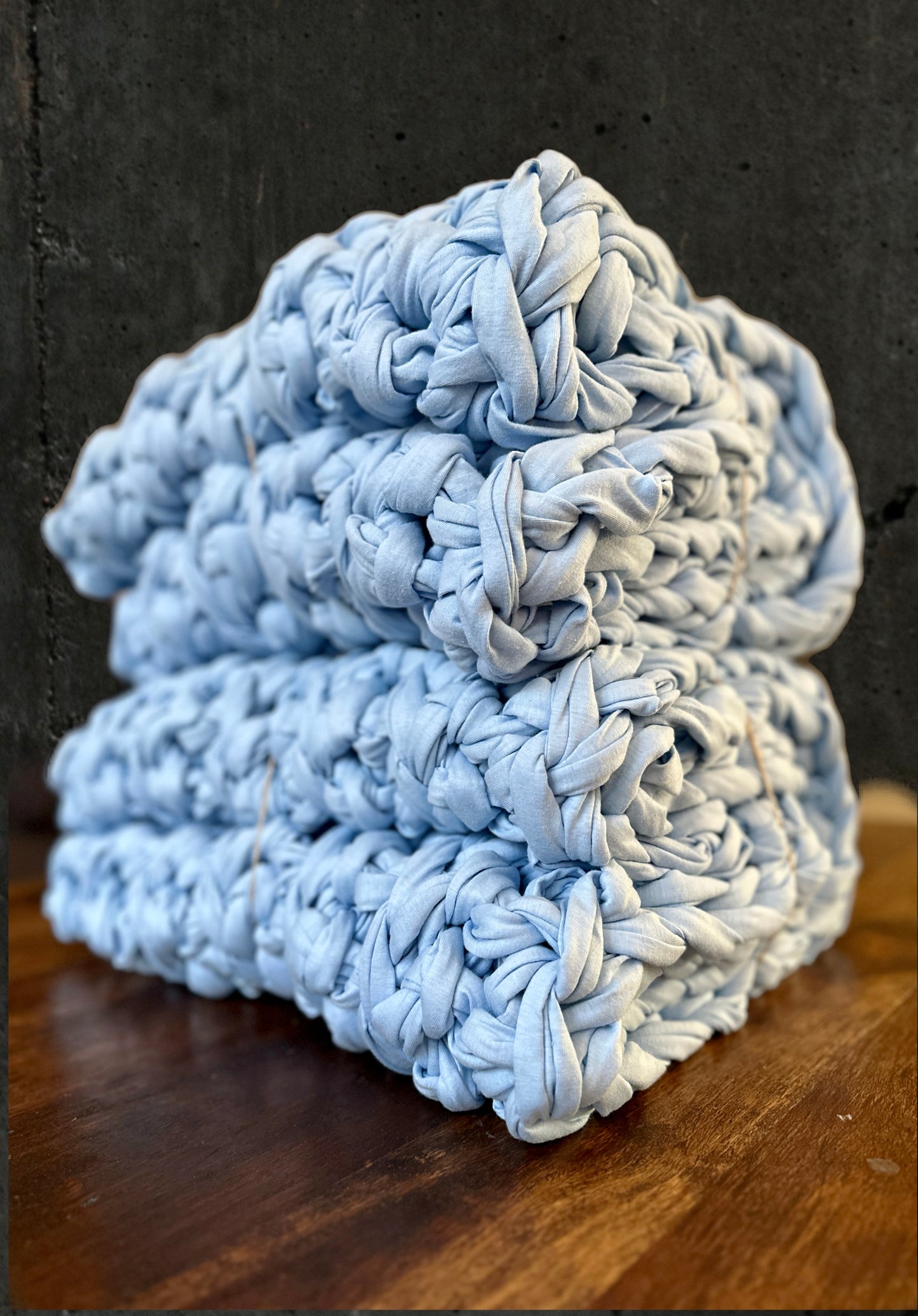 Organic cotton weighted blanket